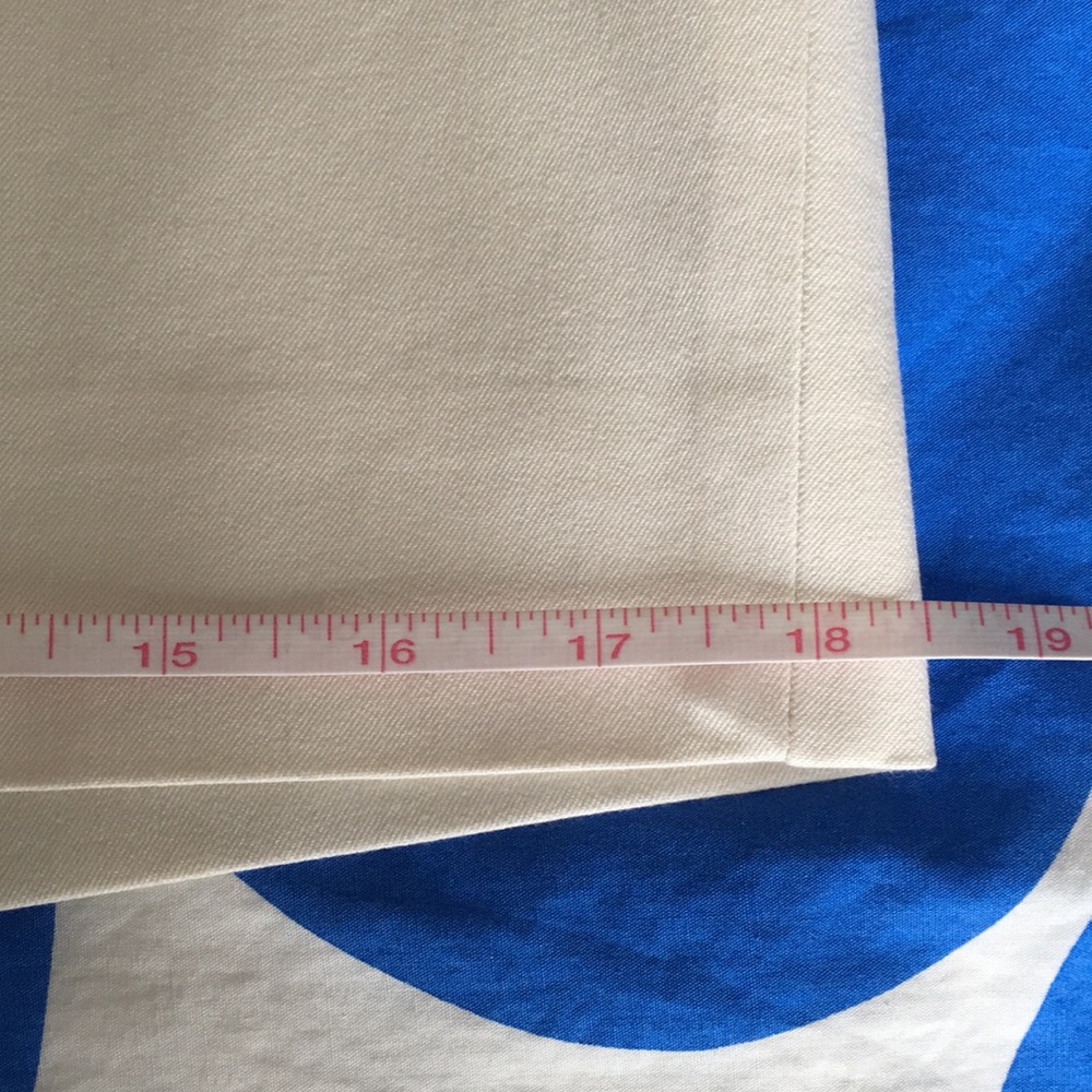 J Crew White Bi-Stretch Cotton No.2 Pencil Skirt, Size 6 - Picture 7 of 8